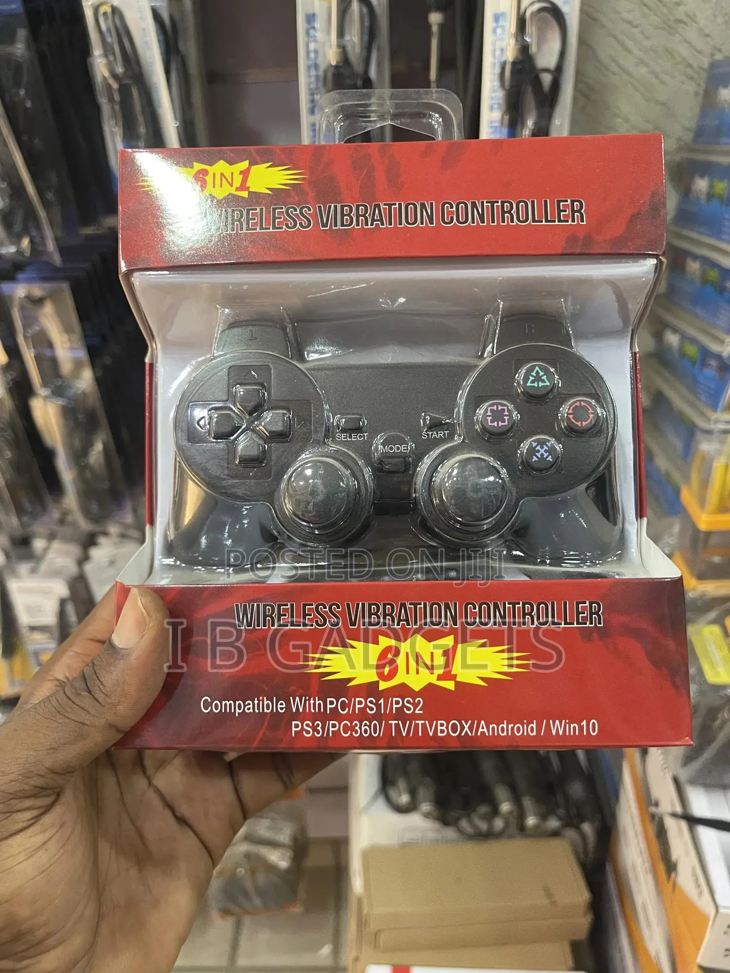 Wireless Vibration Controller