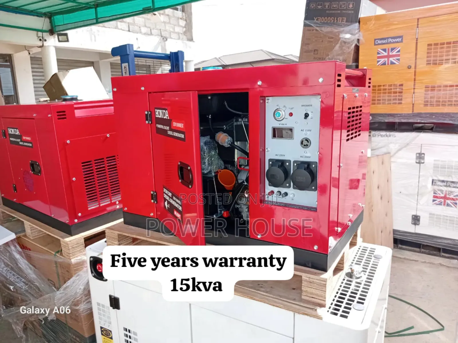 Ensure Reliability Honda Diesel Generator
