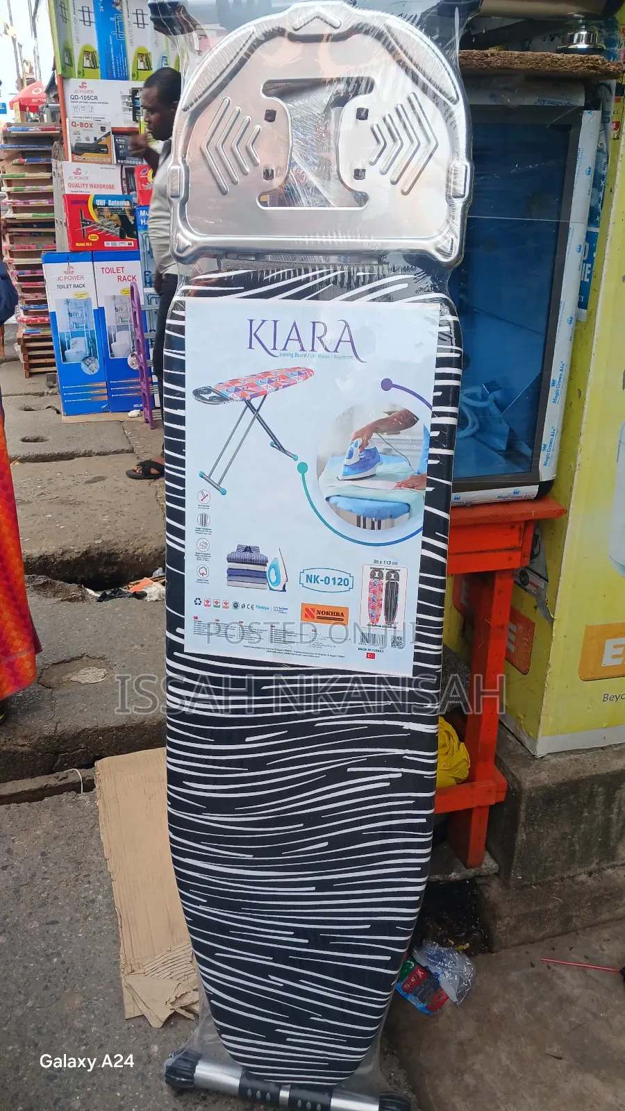 Foreign Ironing Board