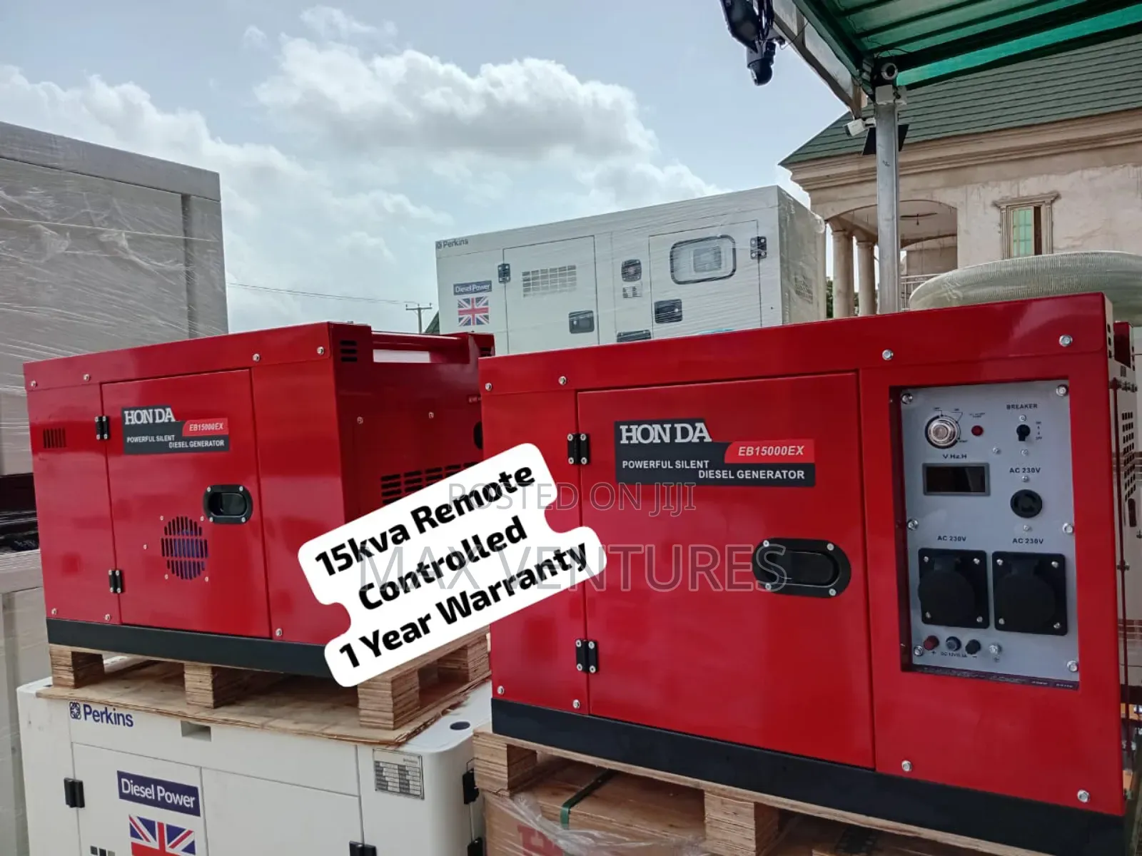 Honda 15kva Diesel Powered Key + Remote
