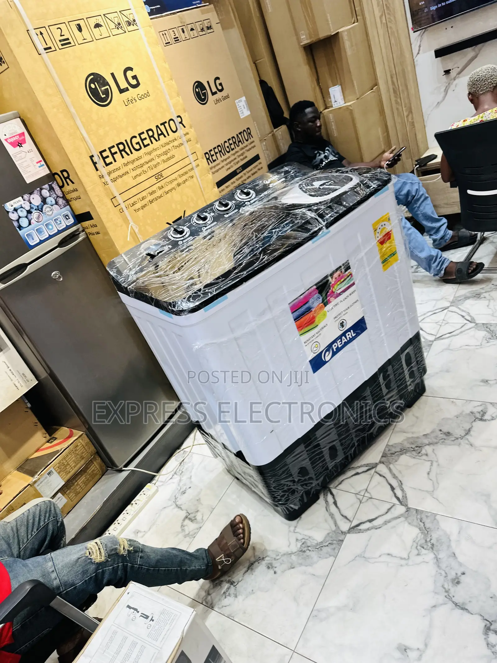 Semi Automatic Big Body Wm Topload Pearl 18kg