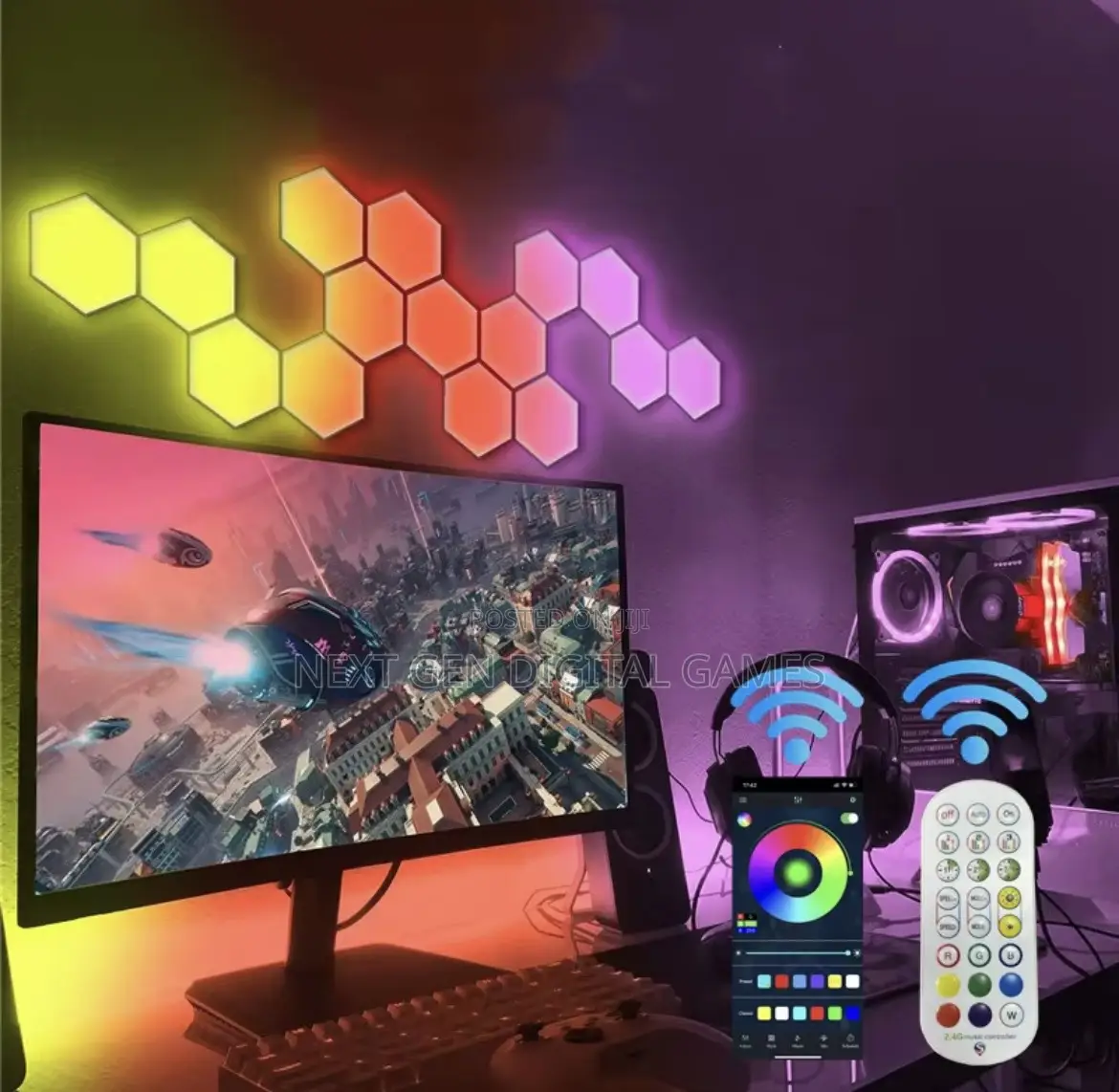 Smart Hexagonal Led Lights
