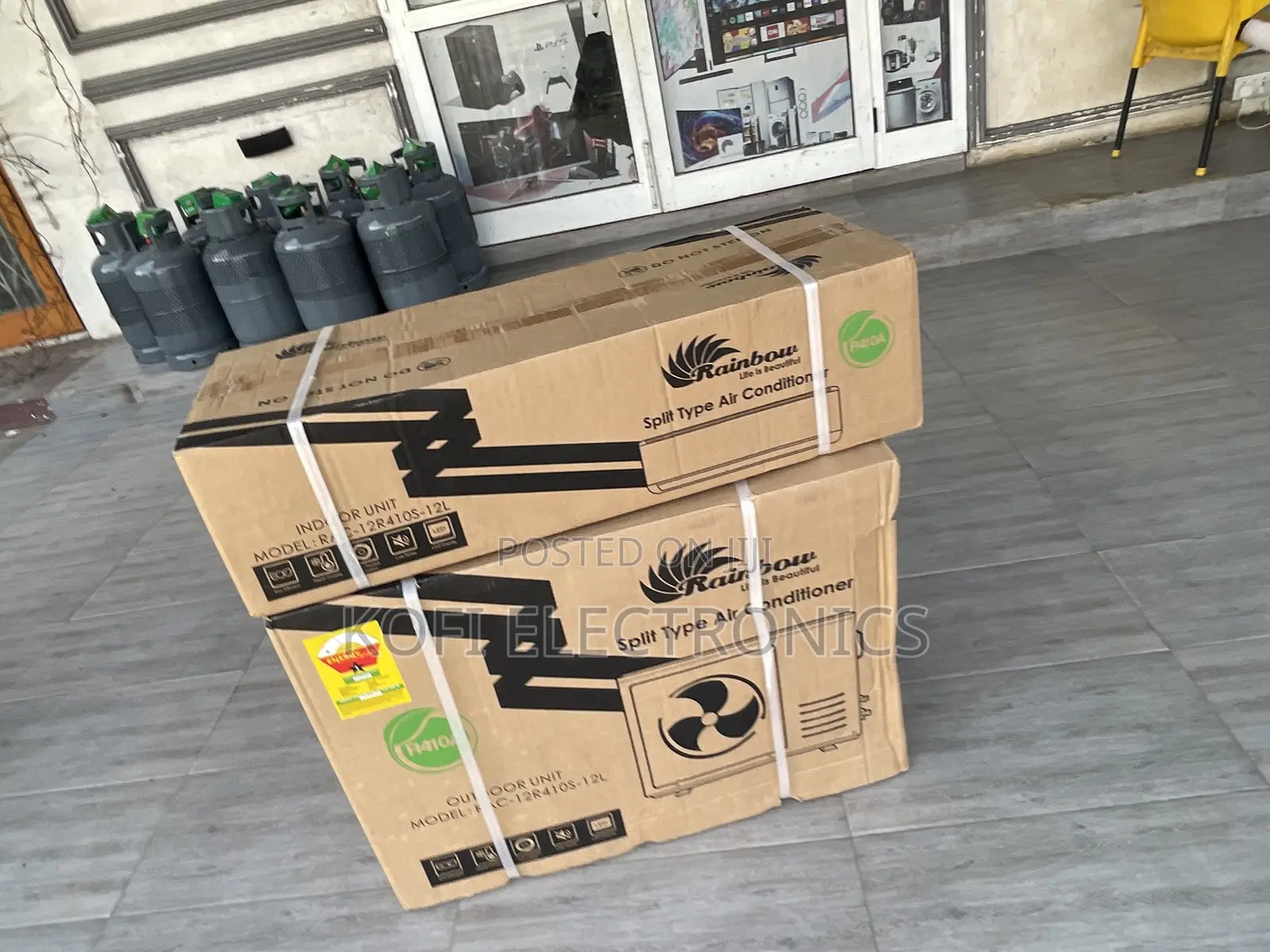 Durable Cooling Rainbow 1.5hp Airconditioner