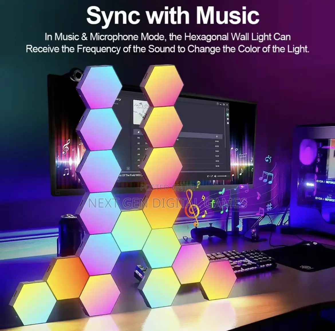 Smart Hexagonal Led Lights