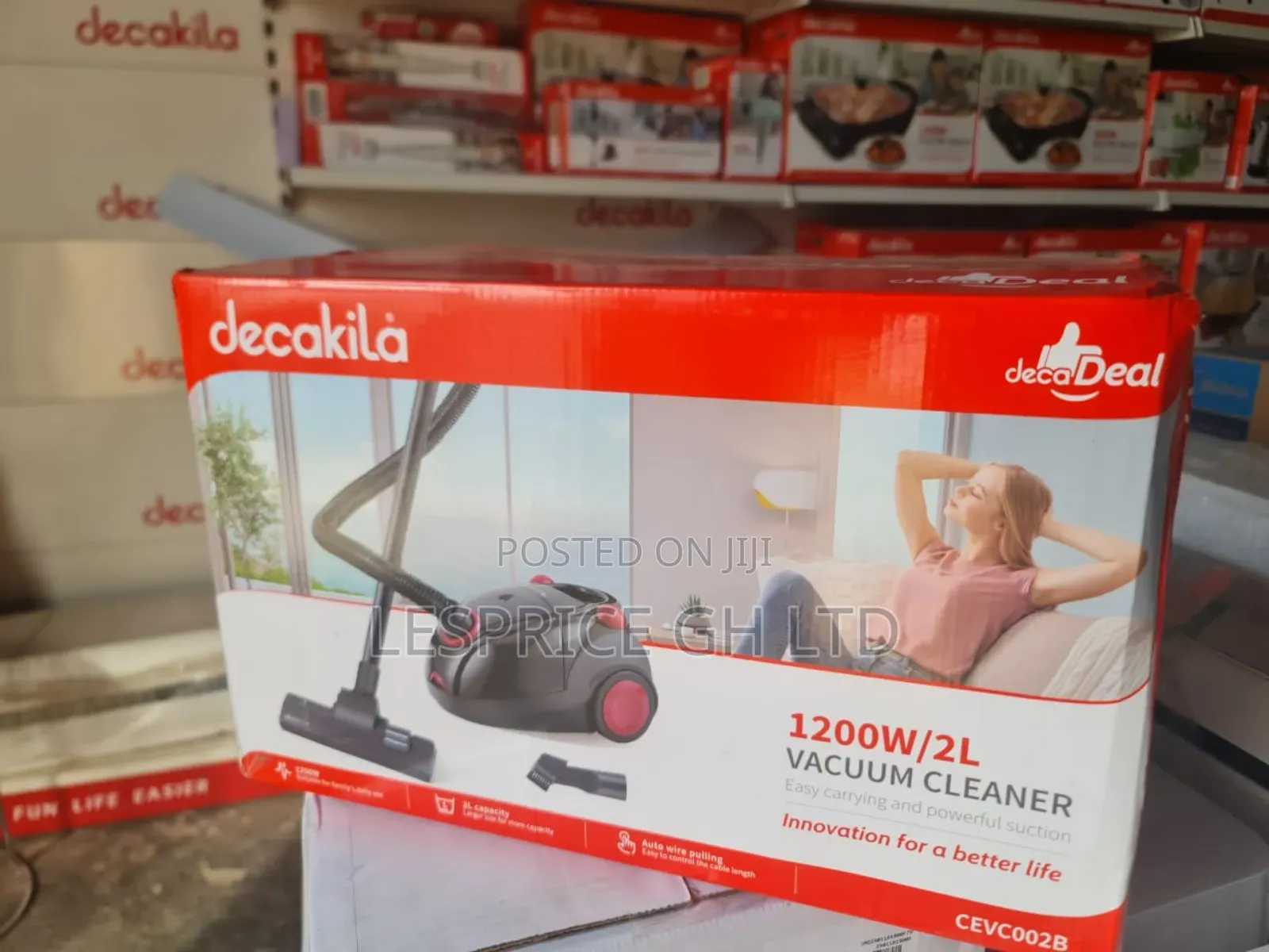 Decakila 2l Vacuum Floor Cleaner