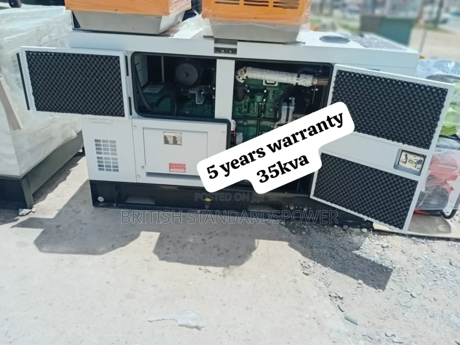 High Valued 35kva Silent Diesel Power Supply Unit