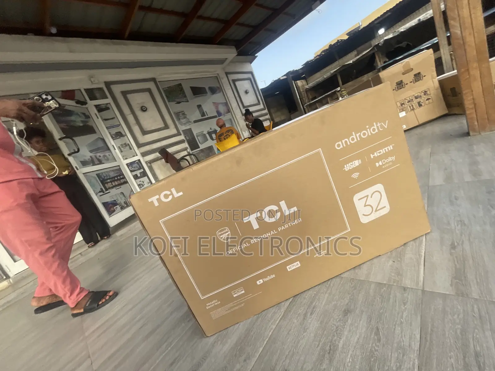 An Authentic Tcl 32 Led 32s4500 Fhd Smart Android Television