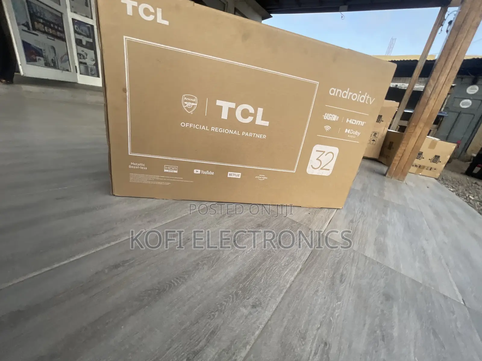 Powerful Led Tcl 32 Inches Fhd Smart Tv, 32s4500a