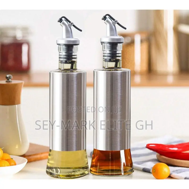 Stainless Glass Oil/ Vinegar Dispenser