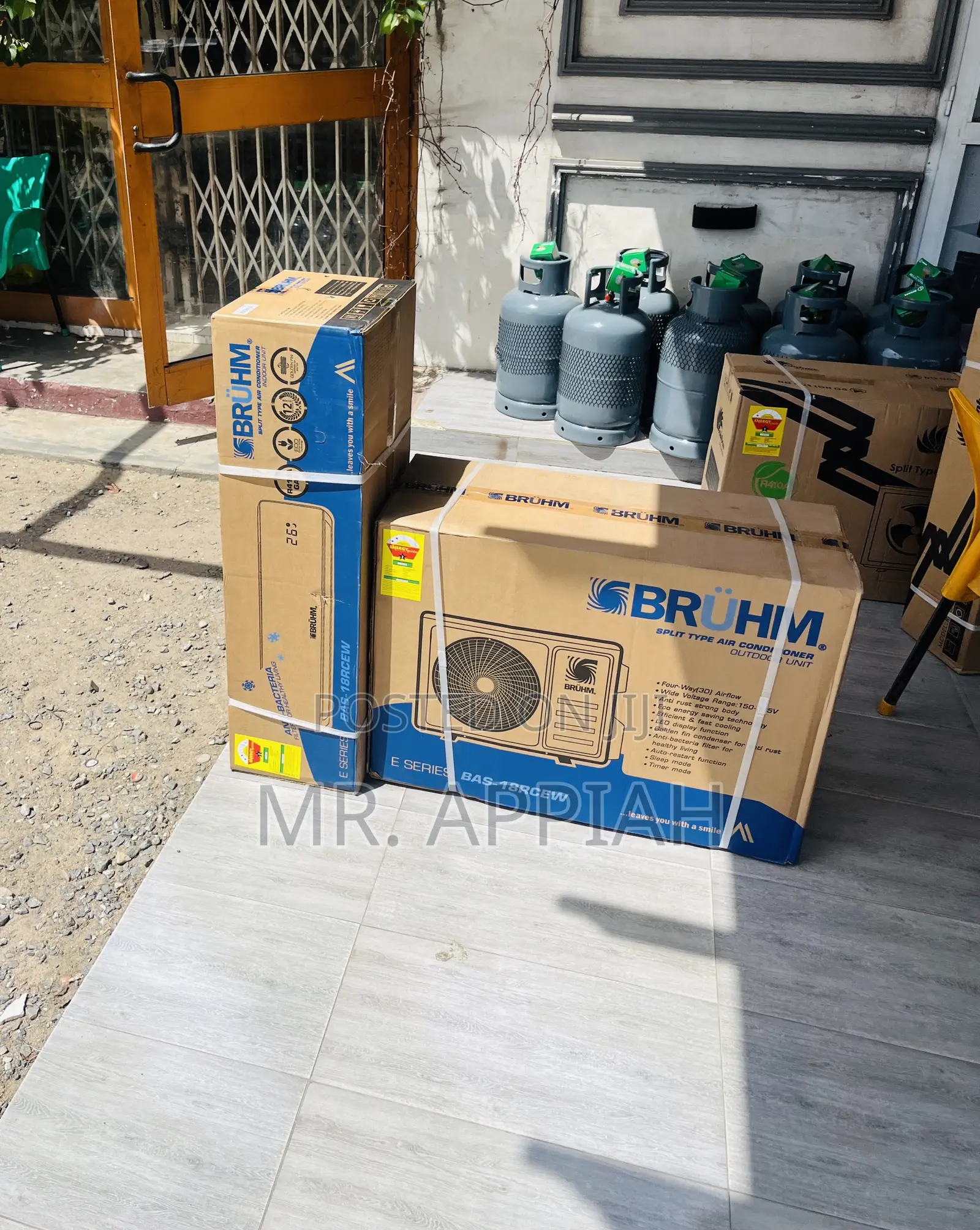 Newly Made Bruhm 1.5hp Inverter Air Conditioner