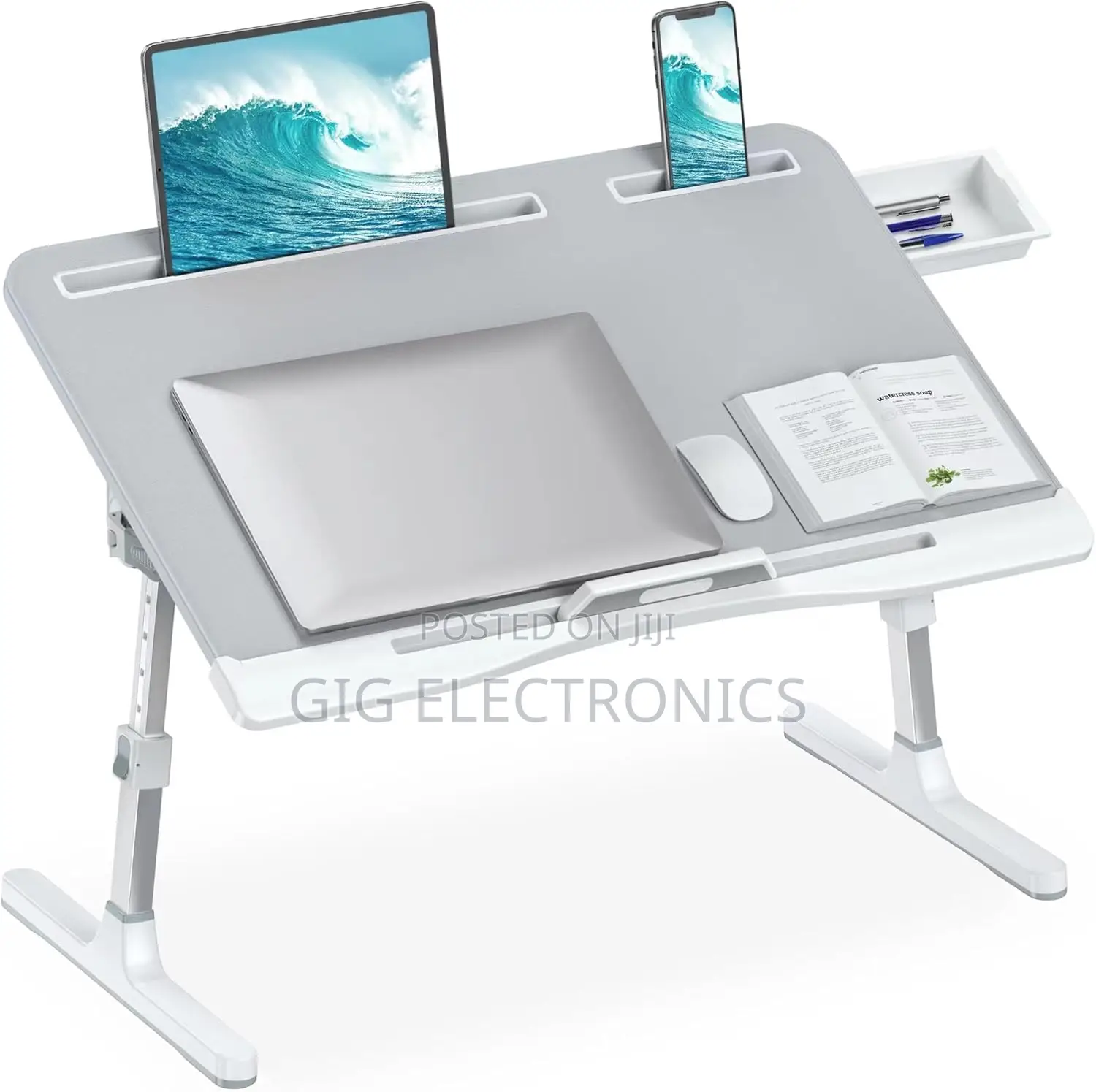 Laptop Bed Desk - Adjustable Computer Bed Table