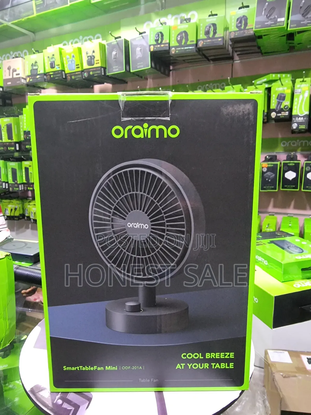 Oraimo Smarttablefan 5w Table Fan