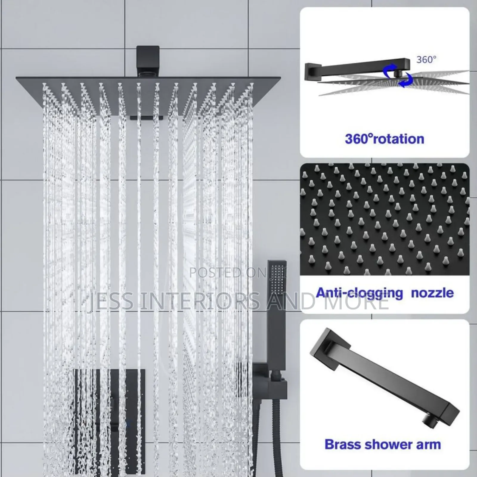 12 Inches Shower System
