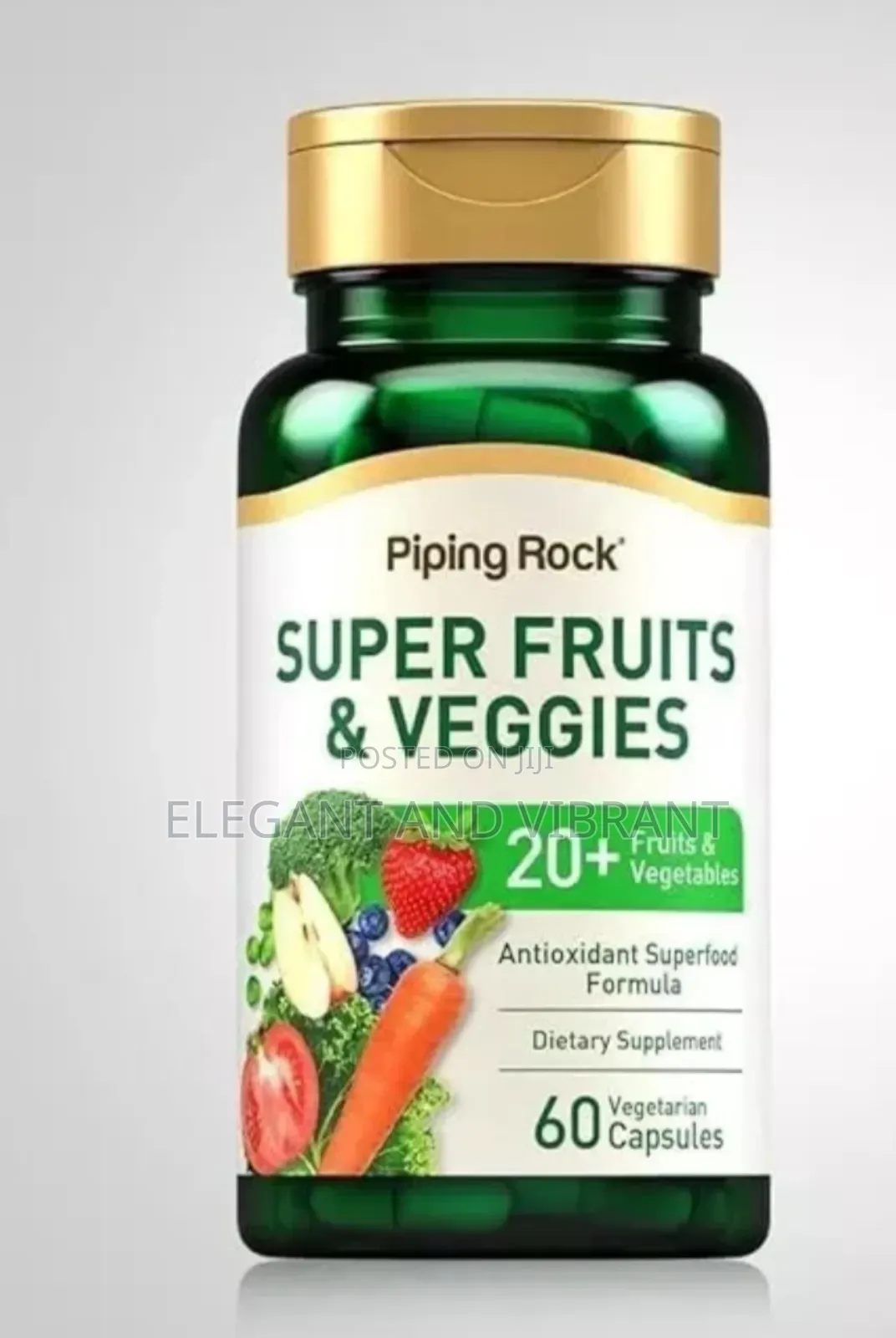 Fruits Veggies Sup 60 Caps Superfood Fruit and Vegetables