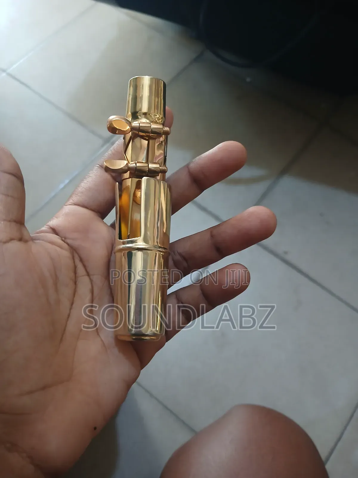Metallic Alto Saxophone Mouthpiece
