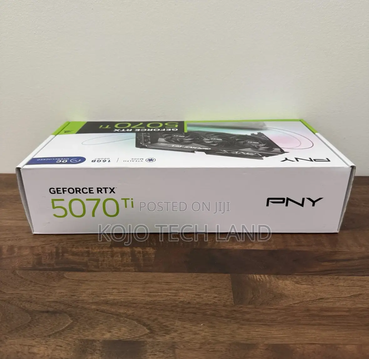 Pny Nvidia Geforce RTX 5070 Ti 16gb Overclocked Triple Fan