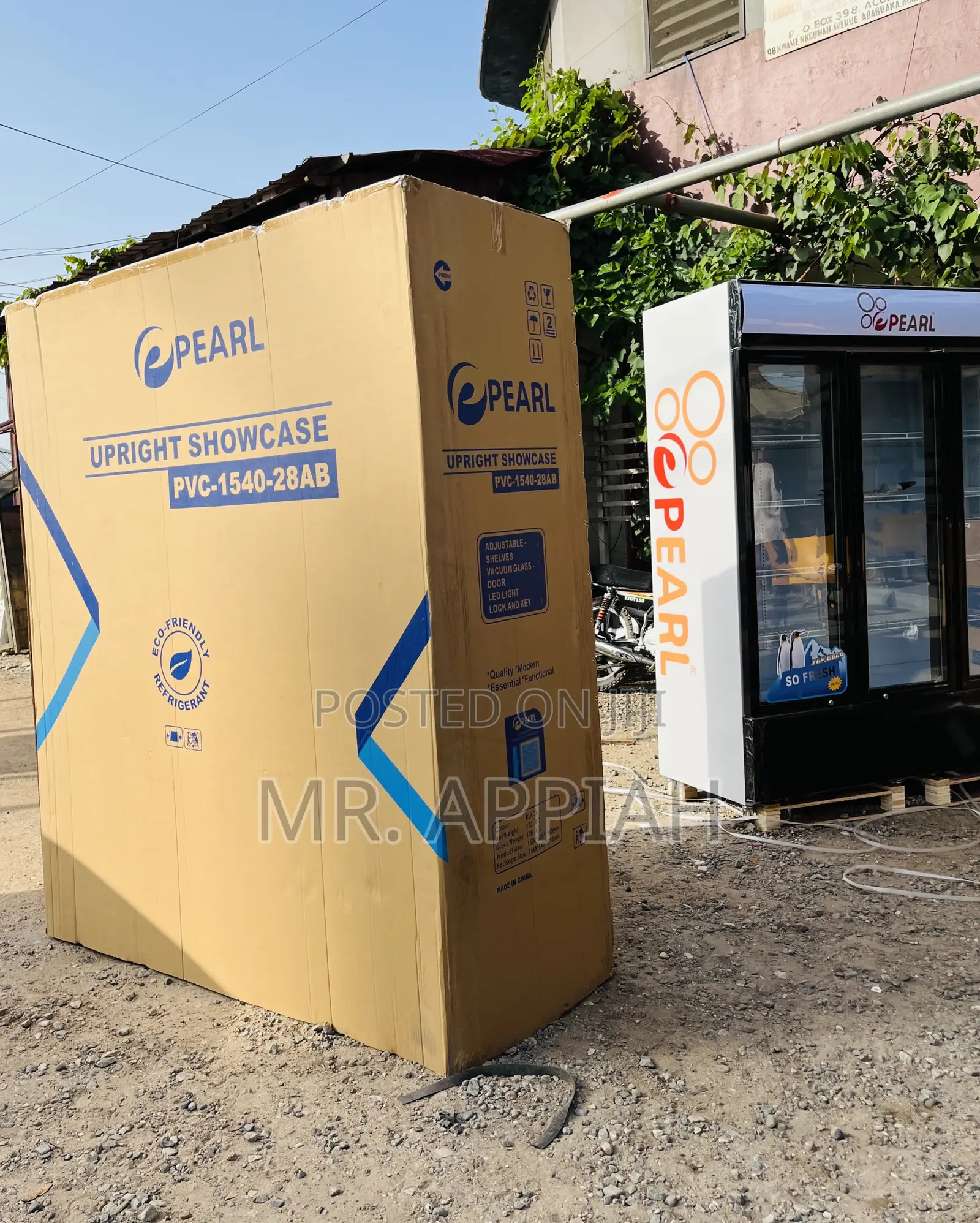 Well Built Pearl 3 Door Electric Display Fridge.