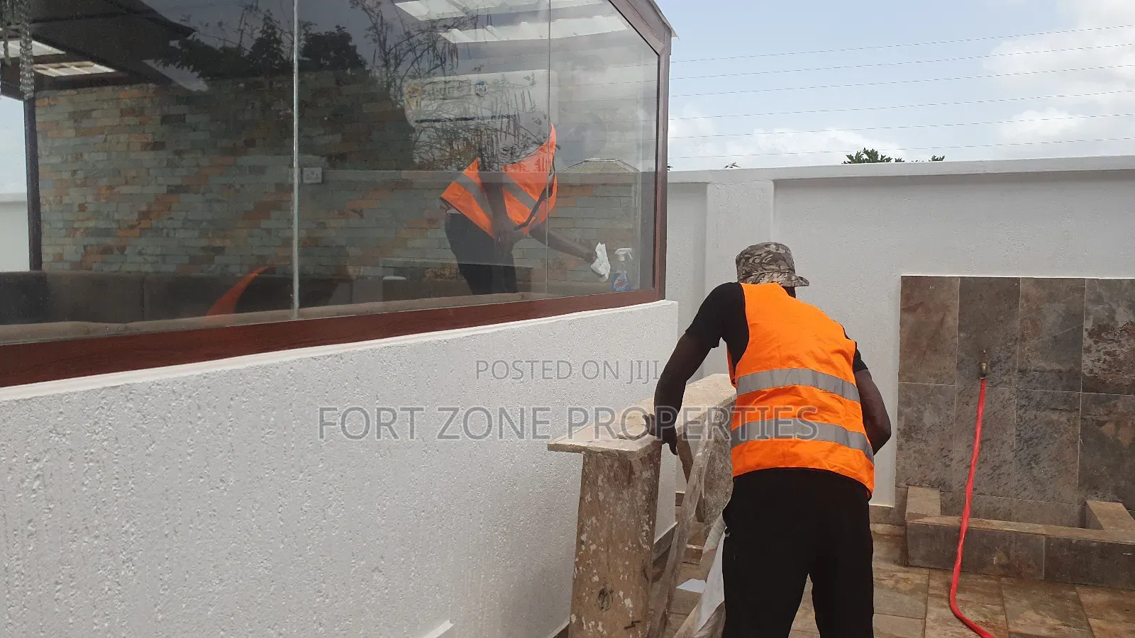 While and Clean With Cleantex for Construction Cleaning