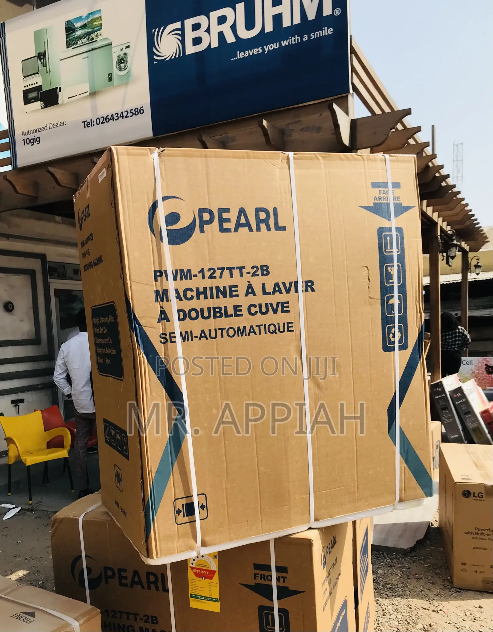 Most Premium Pearl 12kg Semi-Auto Washing Machine