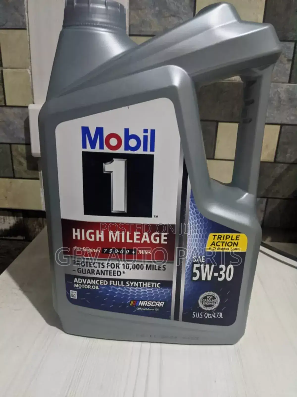 Mobil 1 High Mileage Engine Oil