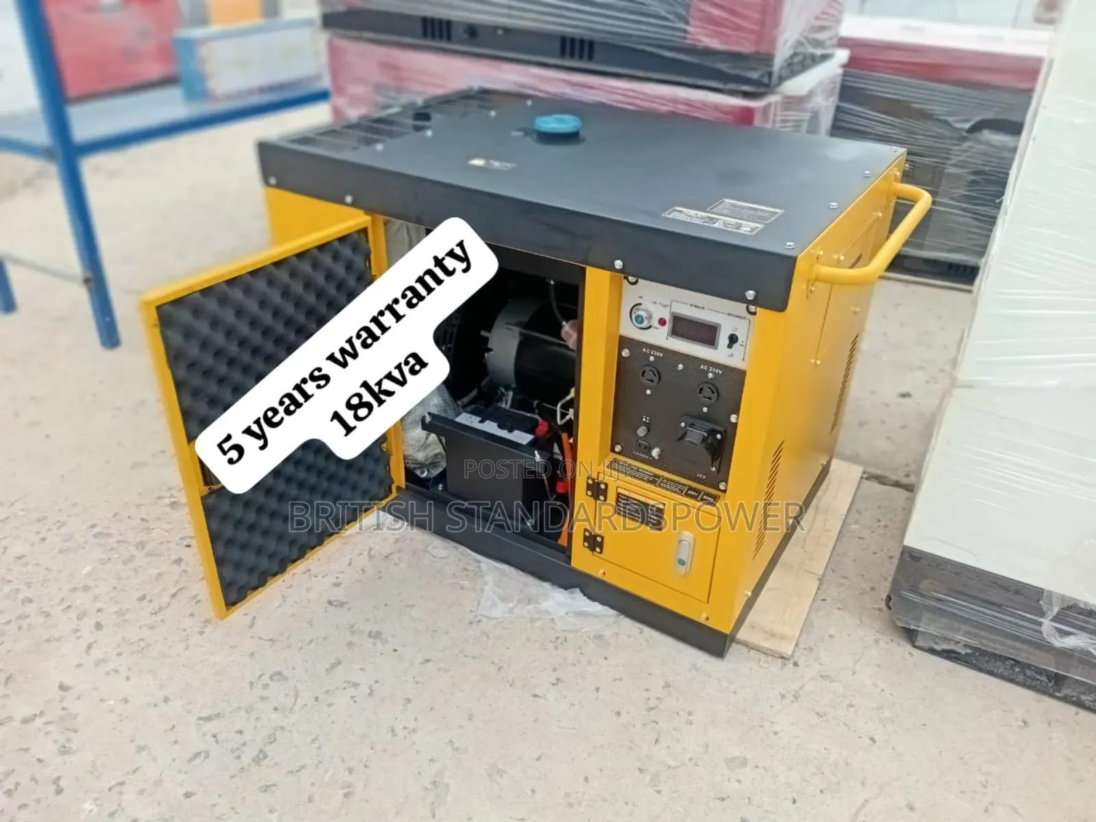 Heavy Duty 18kva Silent Diesel Generator