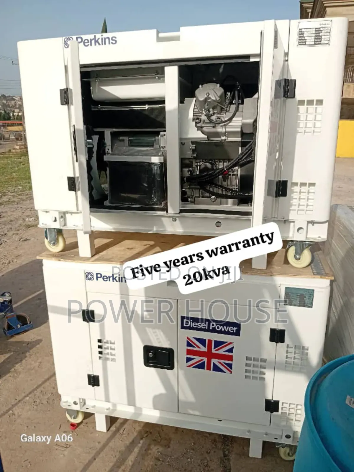 Emergency Starter 20kva Perkins Diesel Generator