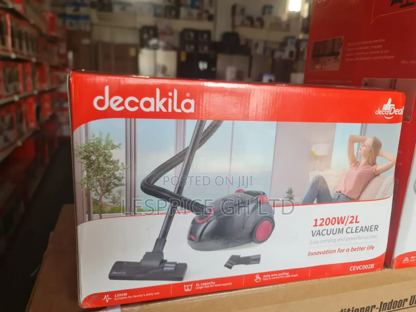 Hassle -Free Cleaning - Decakila Vacuum Cleaner