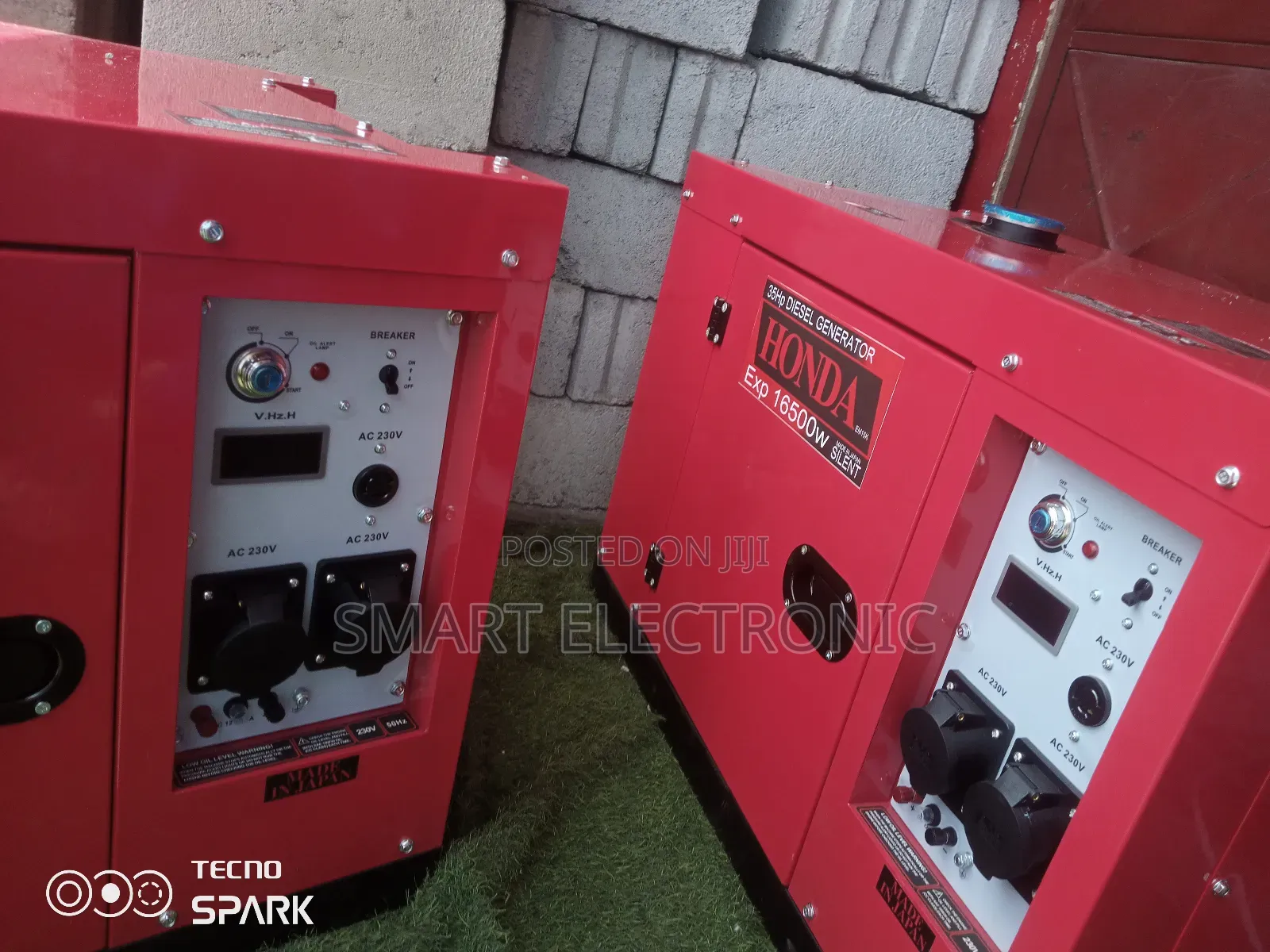 35hp Diesel Generator Handa Remote Control Start Generator