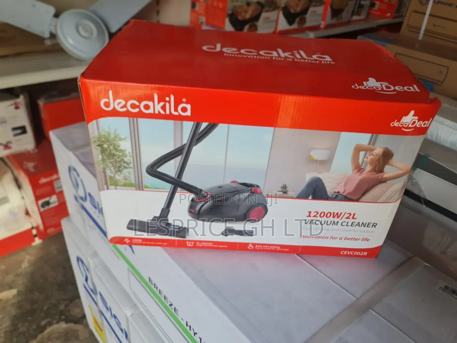 Great Decakila 1200w 2l Vacuum Cleaner