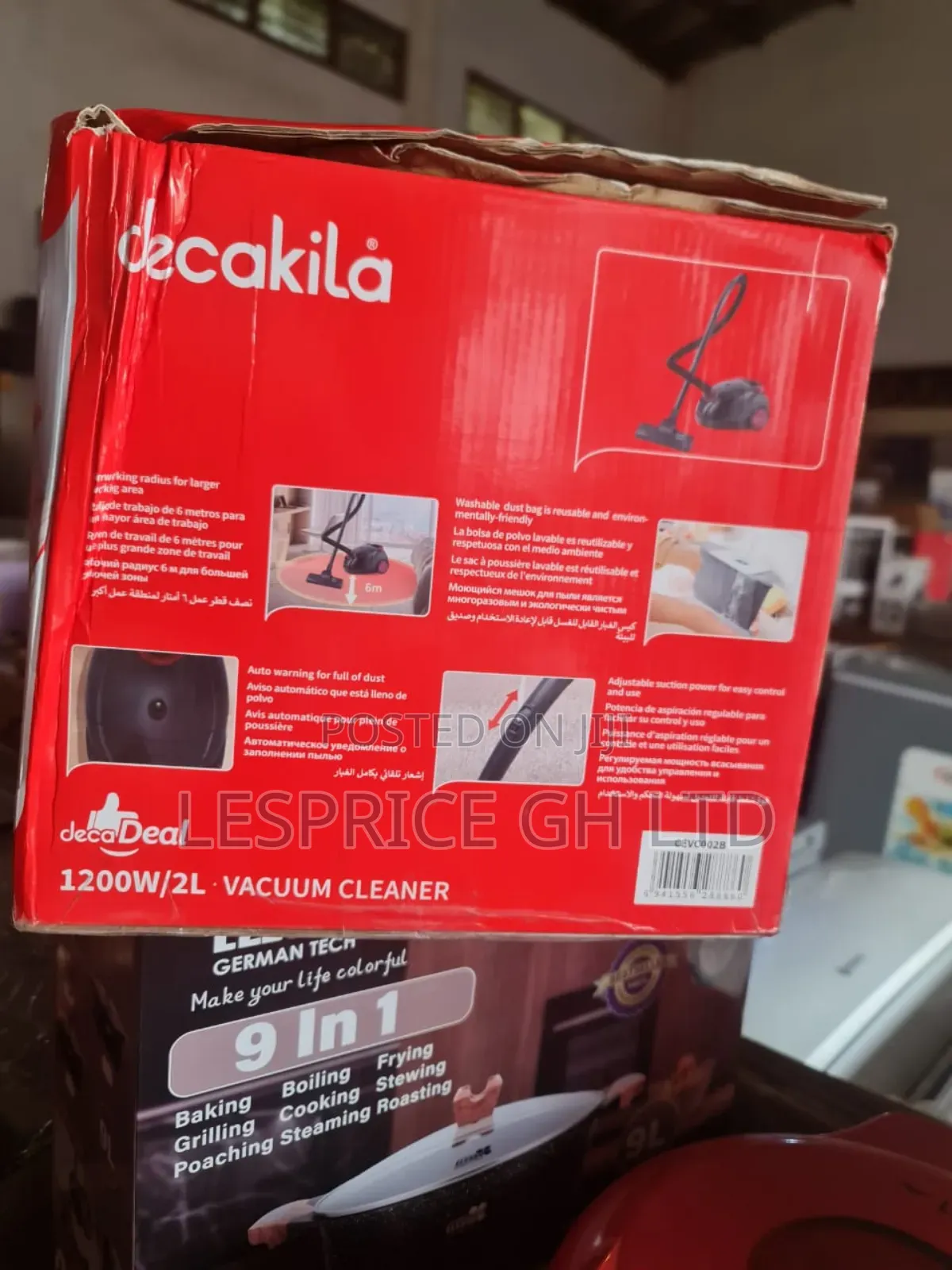 Super Clean Floor: Decakila 2l Vacuum Cleaner