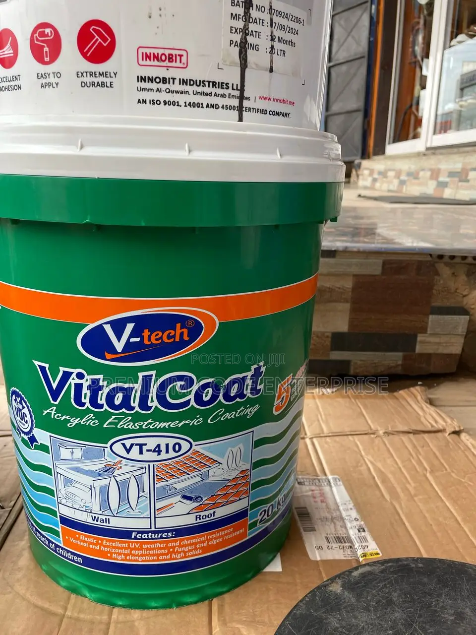 Acrylic Uv Elastomeric Coating for Roof