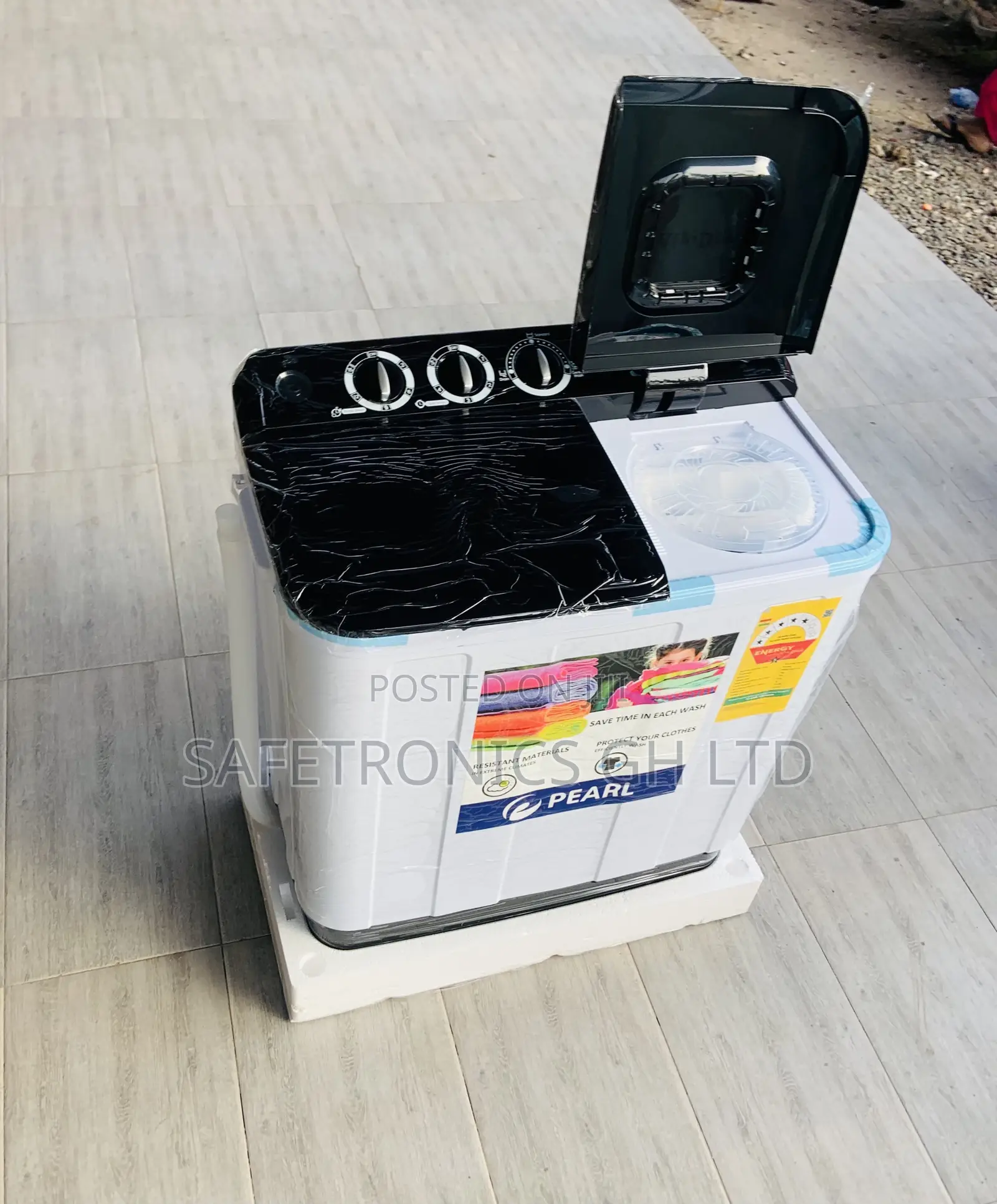 Pearl 10kg Accurate Topload Semiauto Twintub Washer