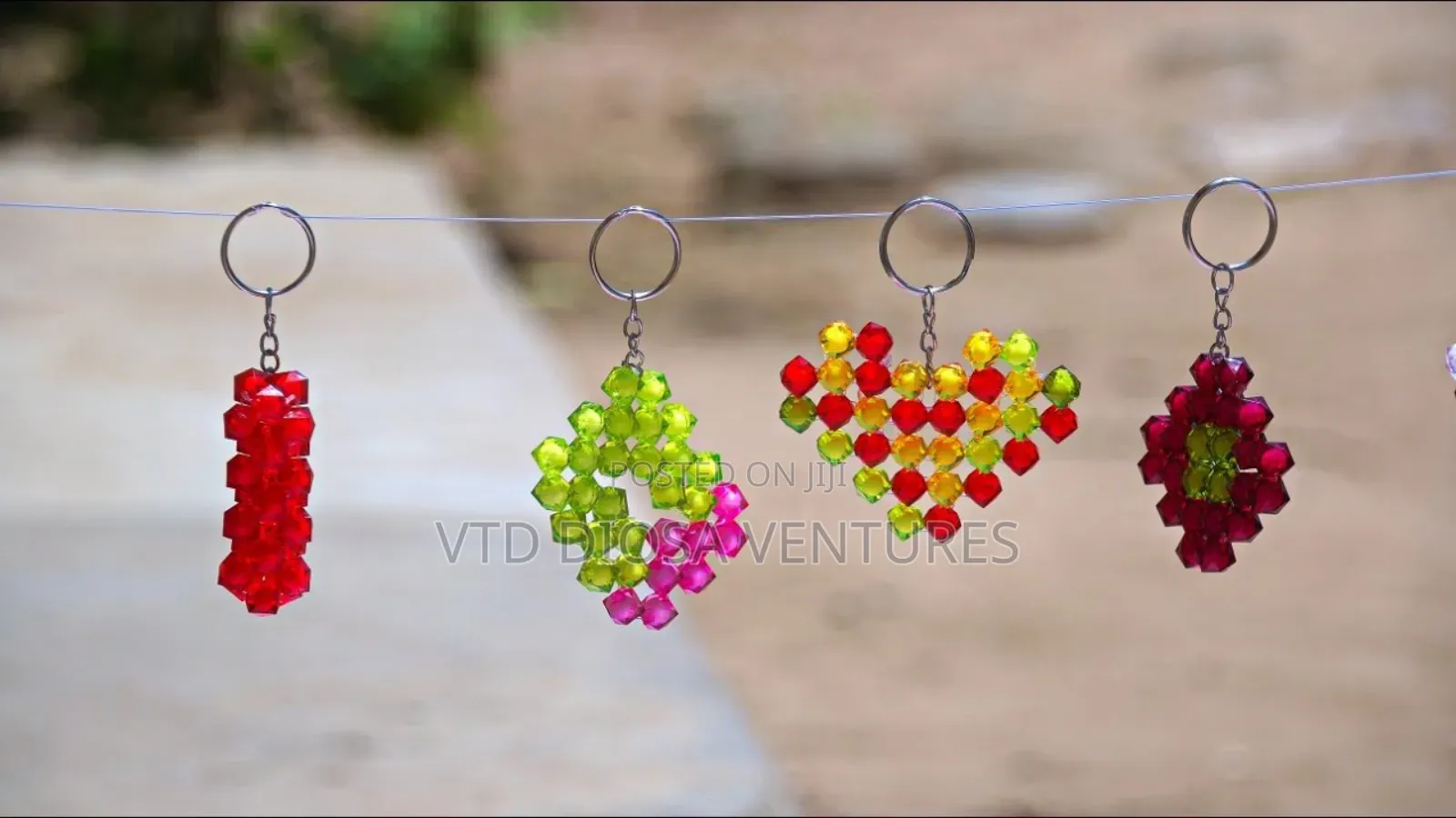 Fancy Beaded Keyholder