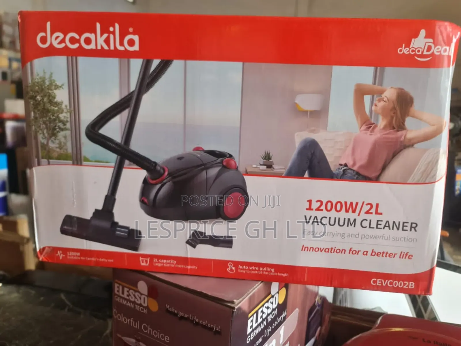 Decakila 2l Vacuum Cleaner - Dust Terminator