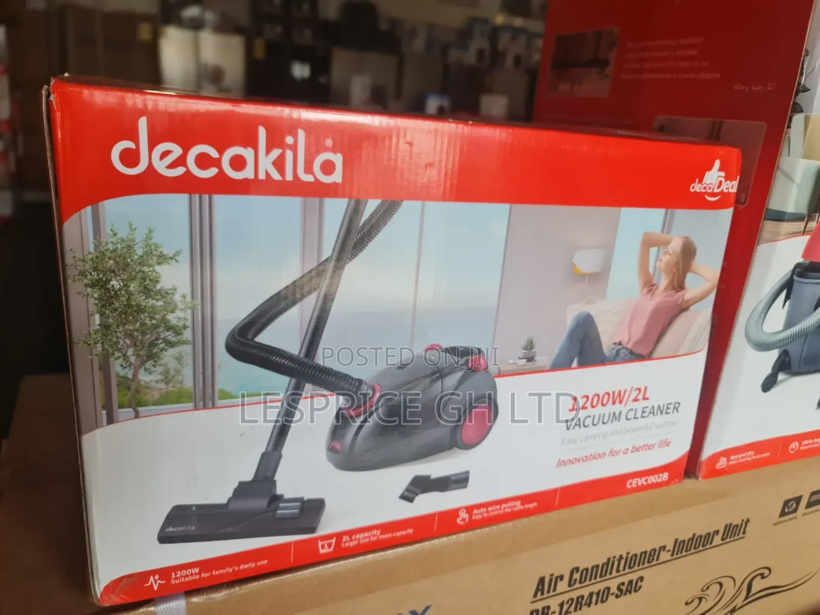 Dirt Removal: Decakila 2l Vacuum Cleaner