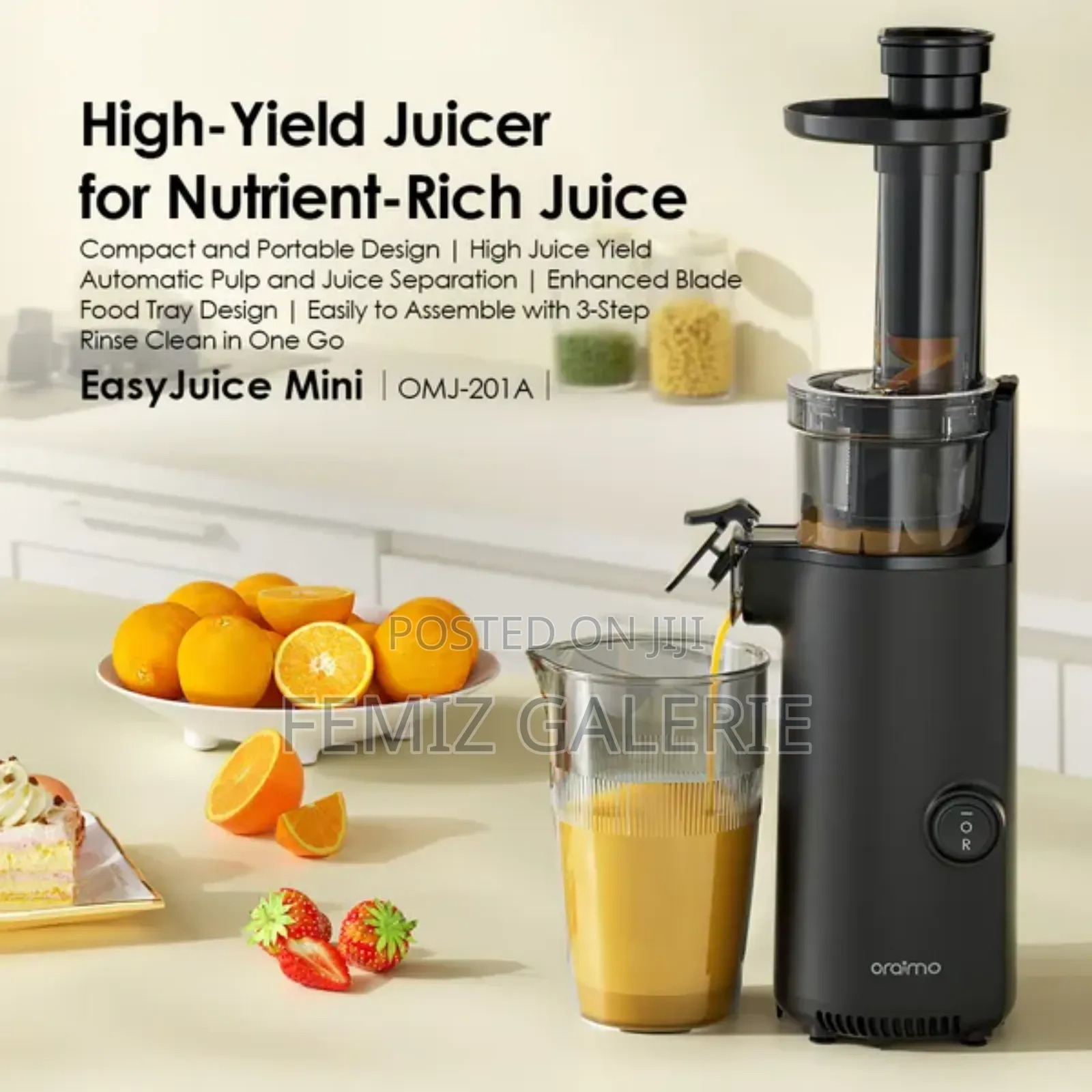 Oraimo Easyjuice Mini Portable Slow Juicer