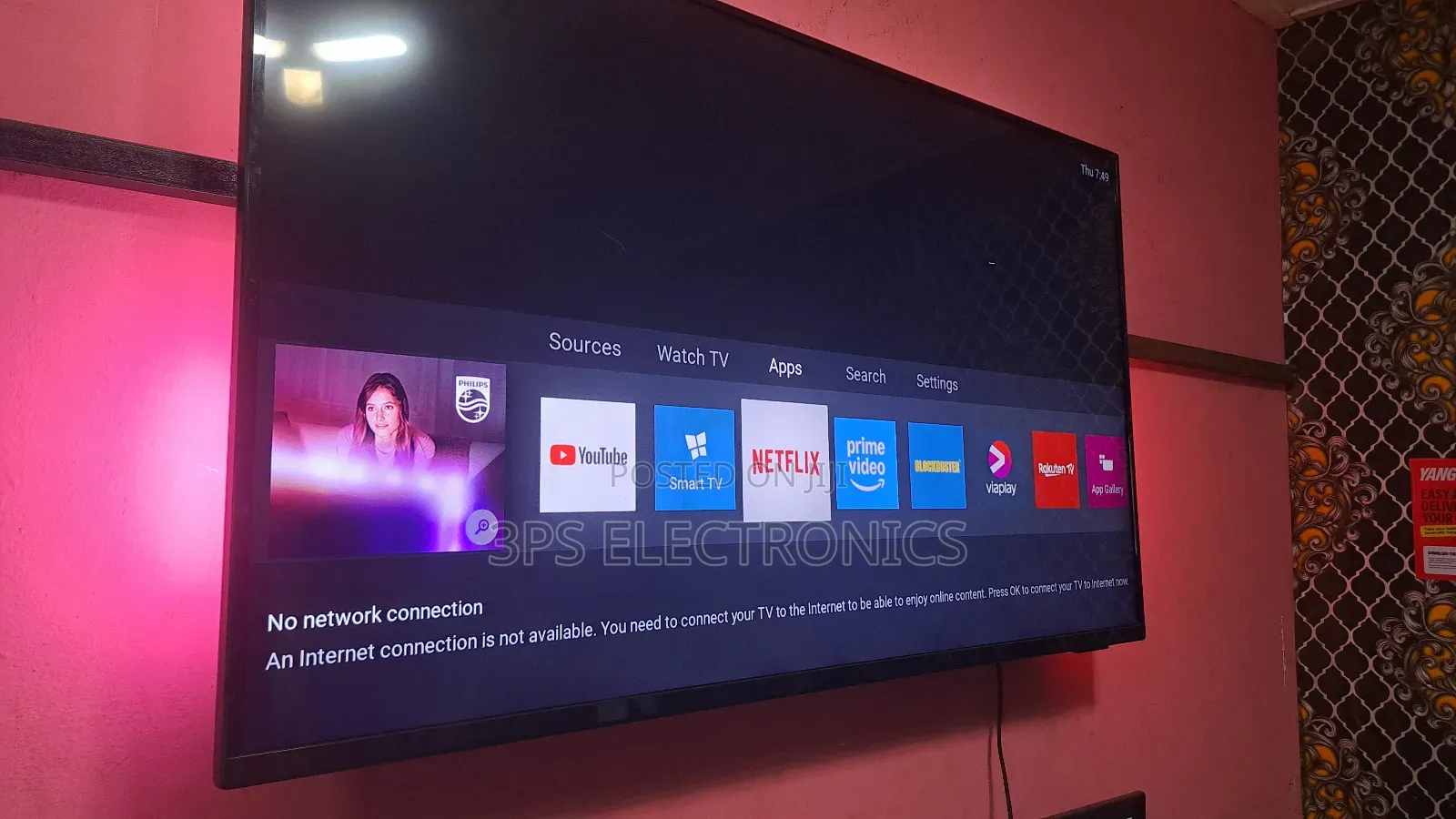 Philips 50 Inch Ambilight