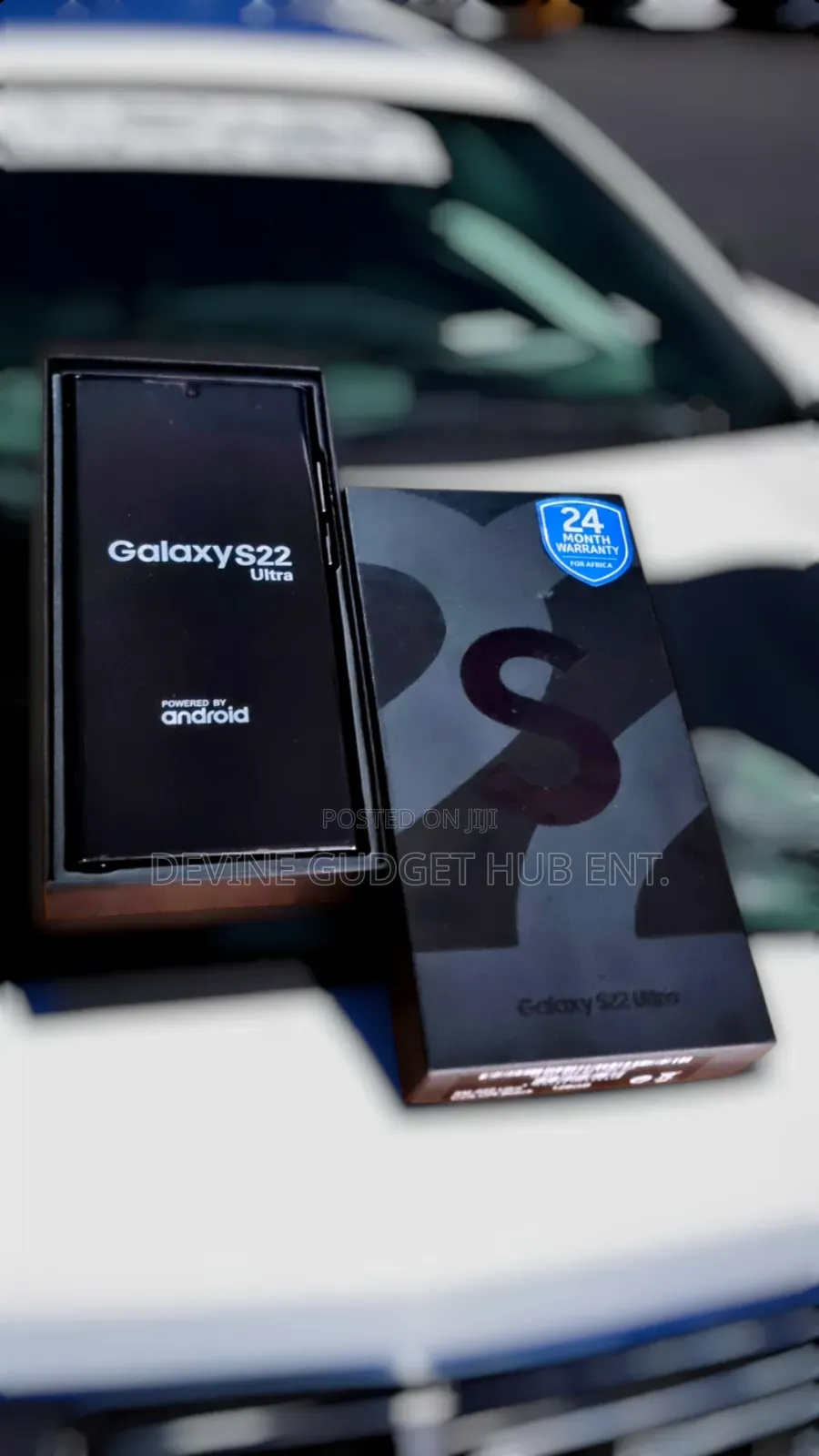 New Samsung Galaxy S22 Ultra 5G 128 GB Black