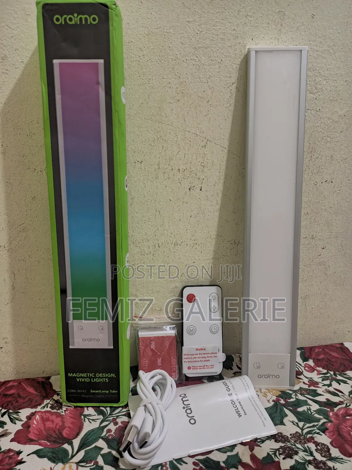 Oraimo Smart Lamp Tube RGB Magnetic Lights