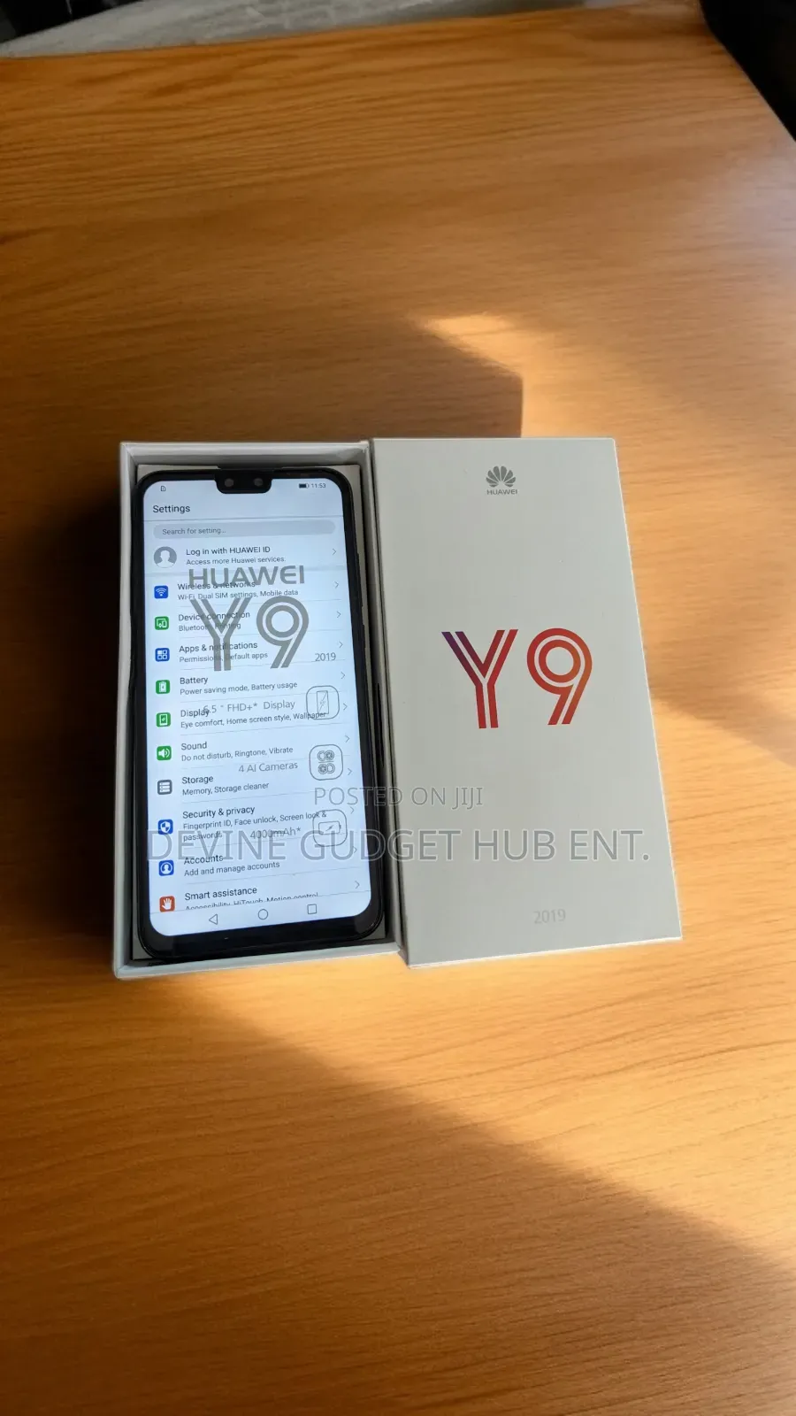 New Huawei Y9 2019 128 GB Blue