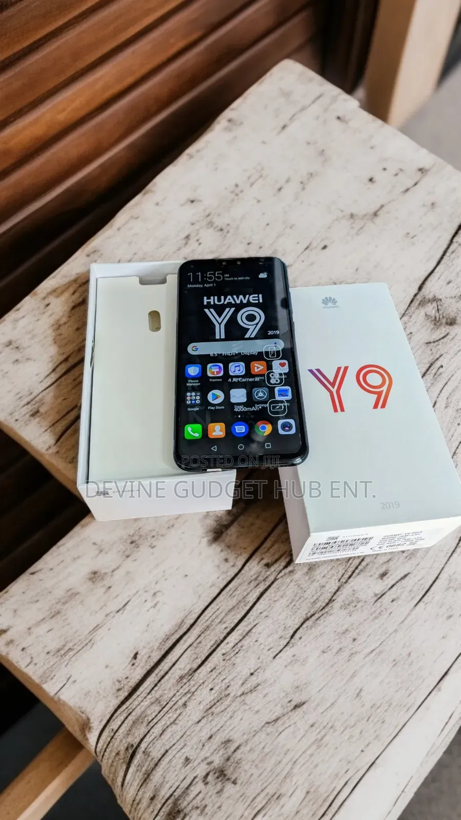 New Huawei Y9 2019 128 GB Blue
