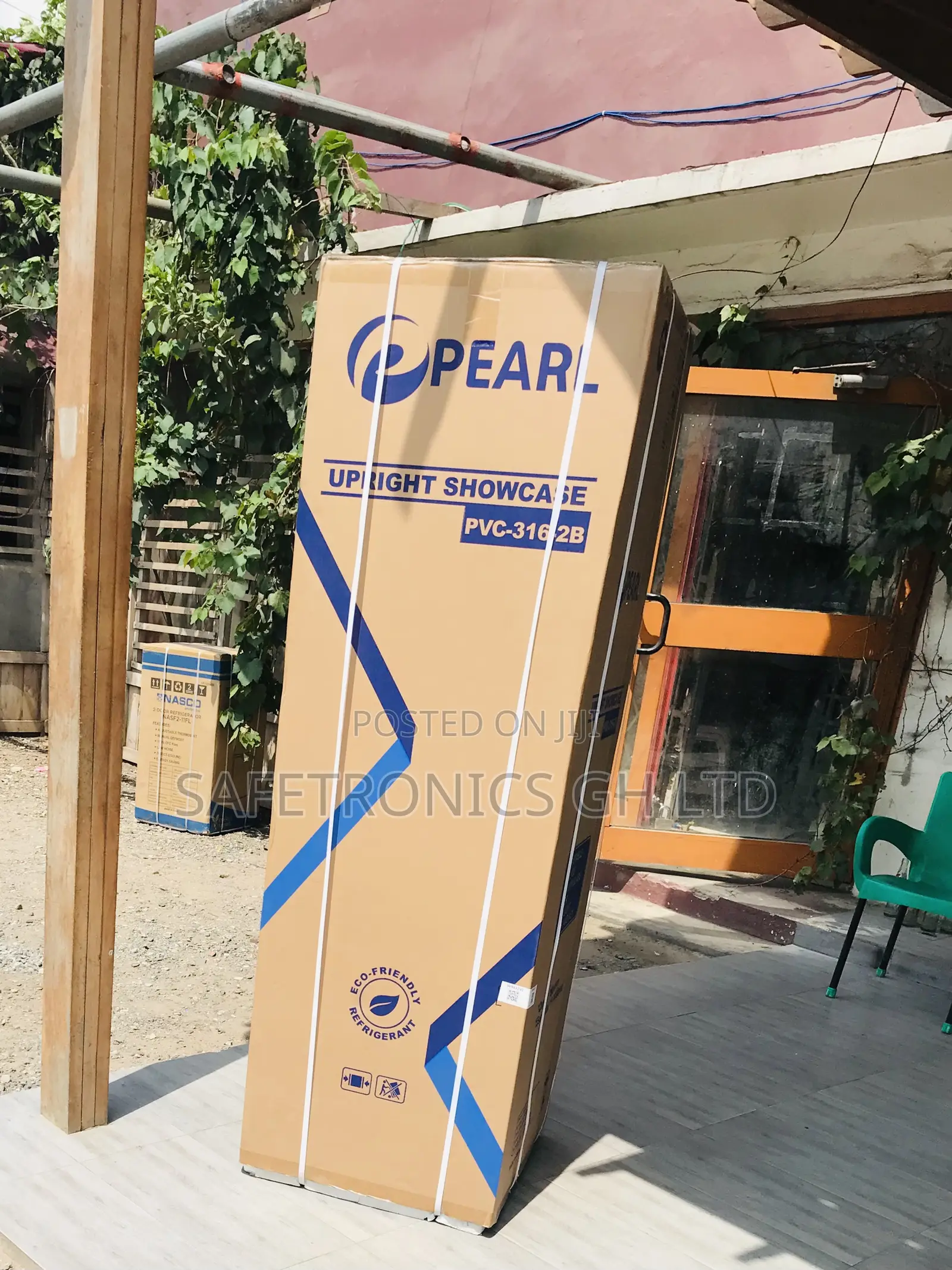 Premium New PVC-136 Singledoor Pearl Glass Fridge