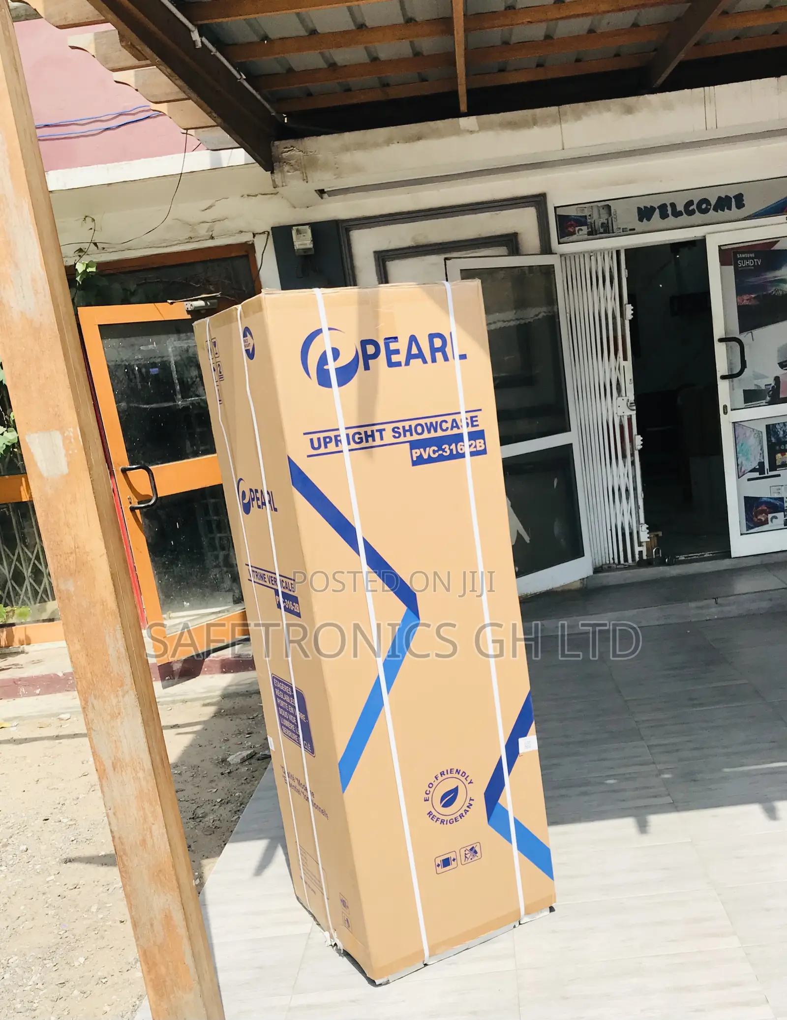 Fast Pearl Accurate PVC-316 Display Singledoor Fridge