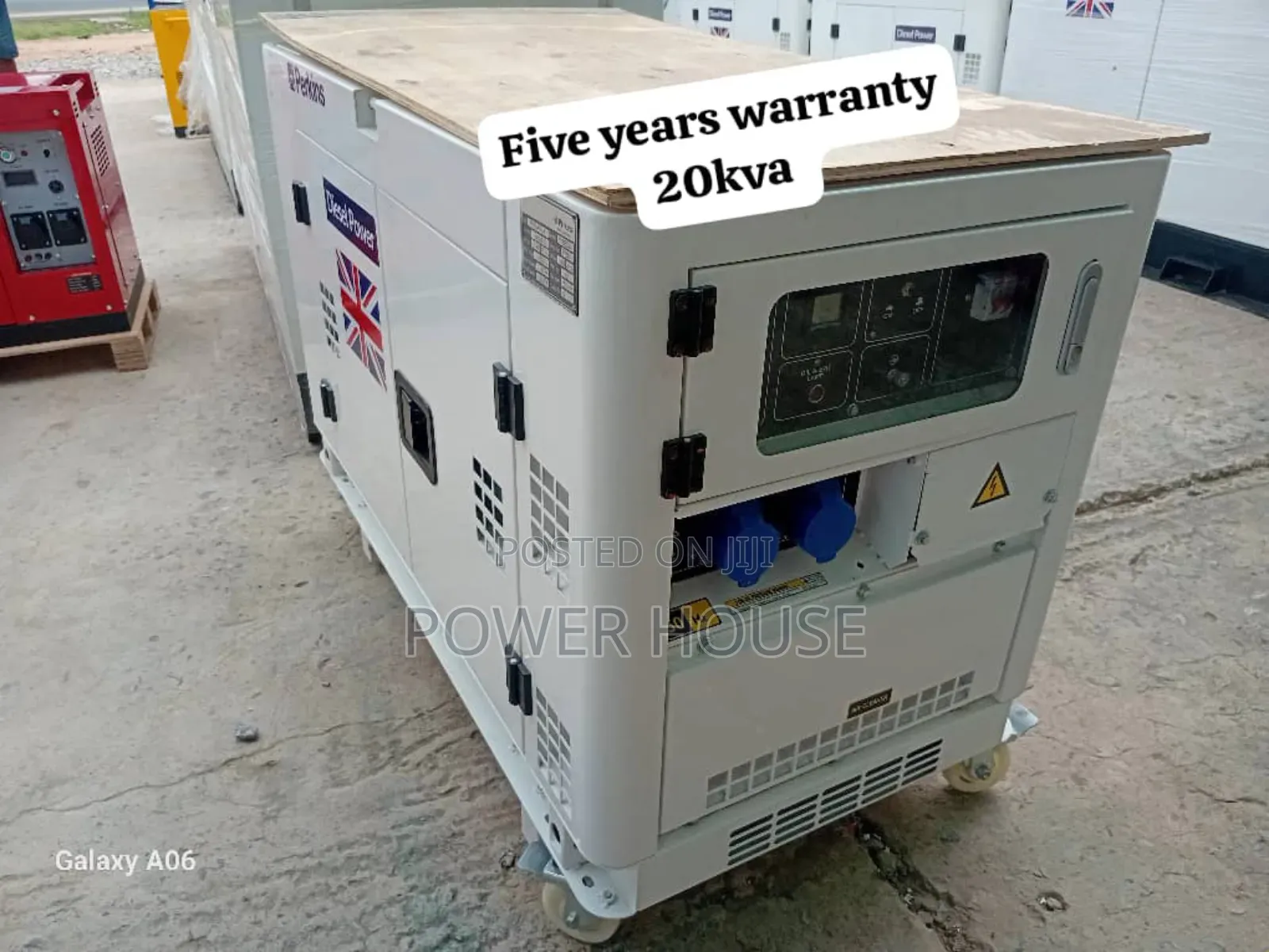 Mobile Generation Perkins Diesel Generator 20kva