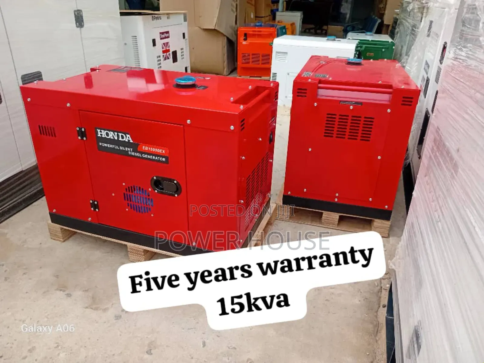 Remote Site Power Honda Diesel Engine