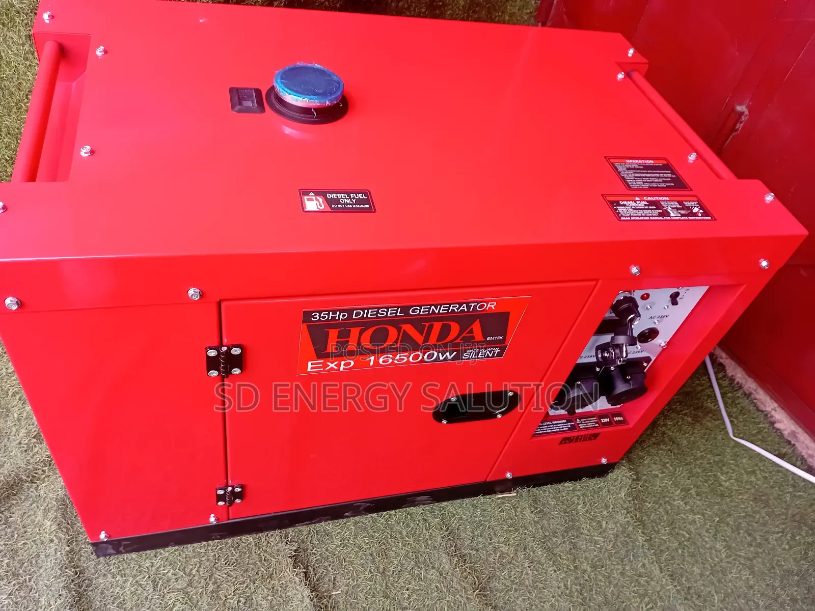 Lucrative Honda 15kva Generator Diesel Remote Control