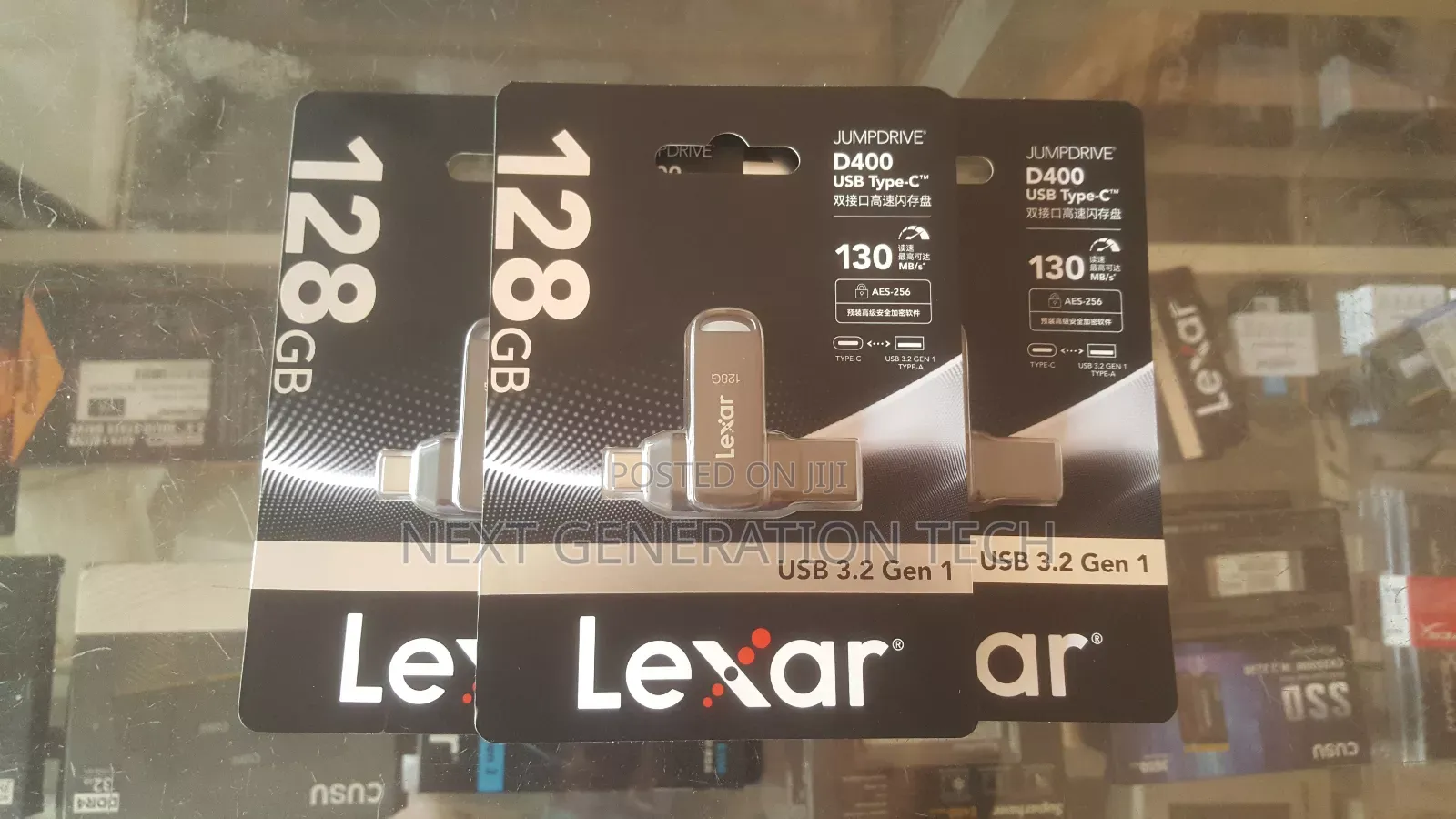 Lexar 128gb Dual Pendrive