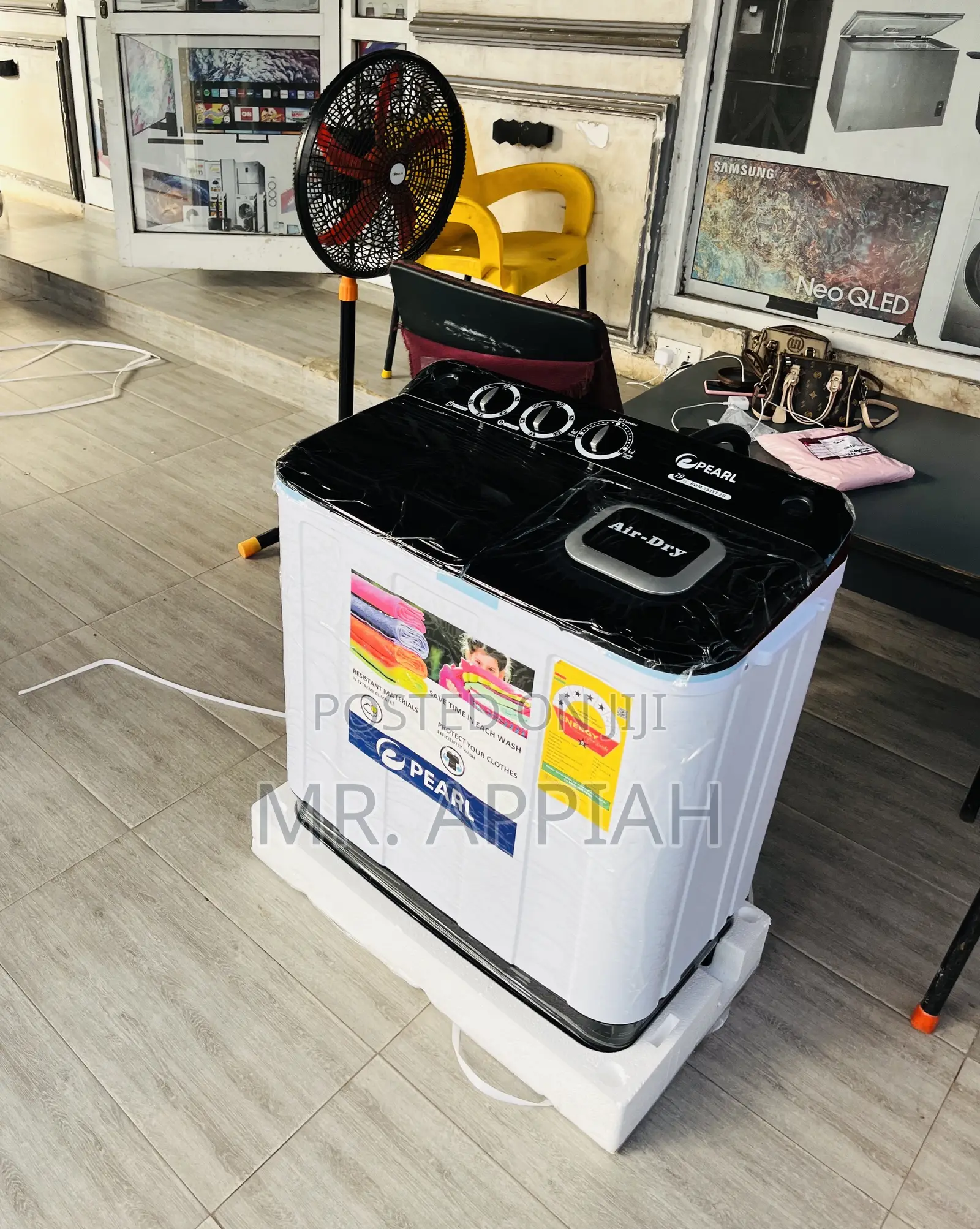 Beautiful Made Pearl 12kg Semi-Autoelectric Washing Machine