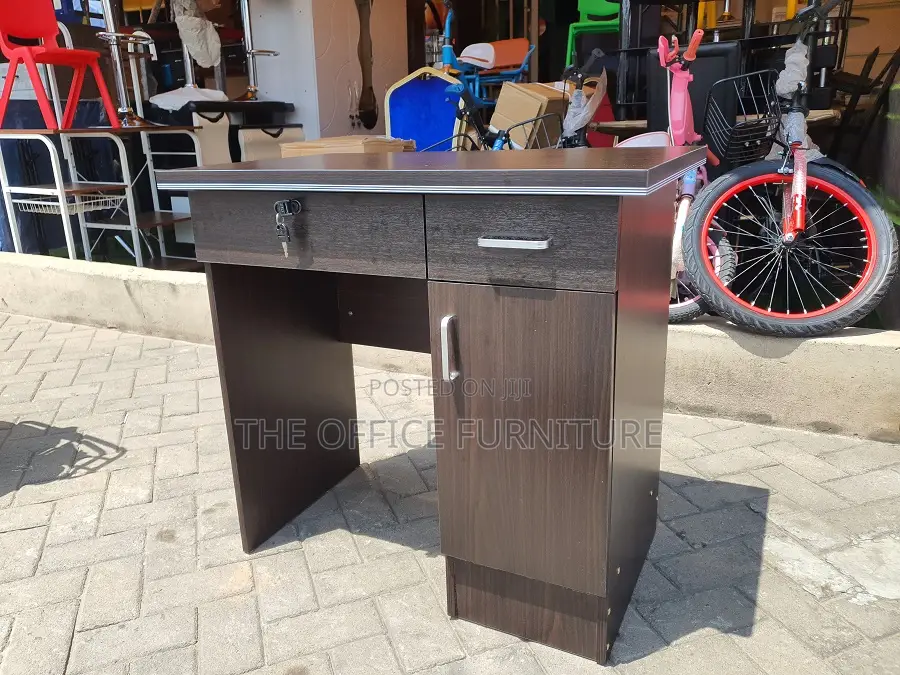 Black Office Desk[0.8m]