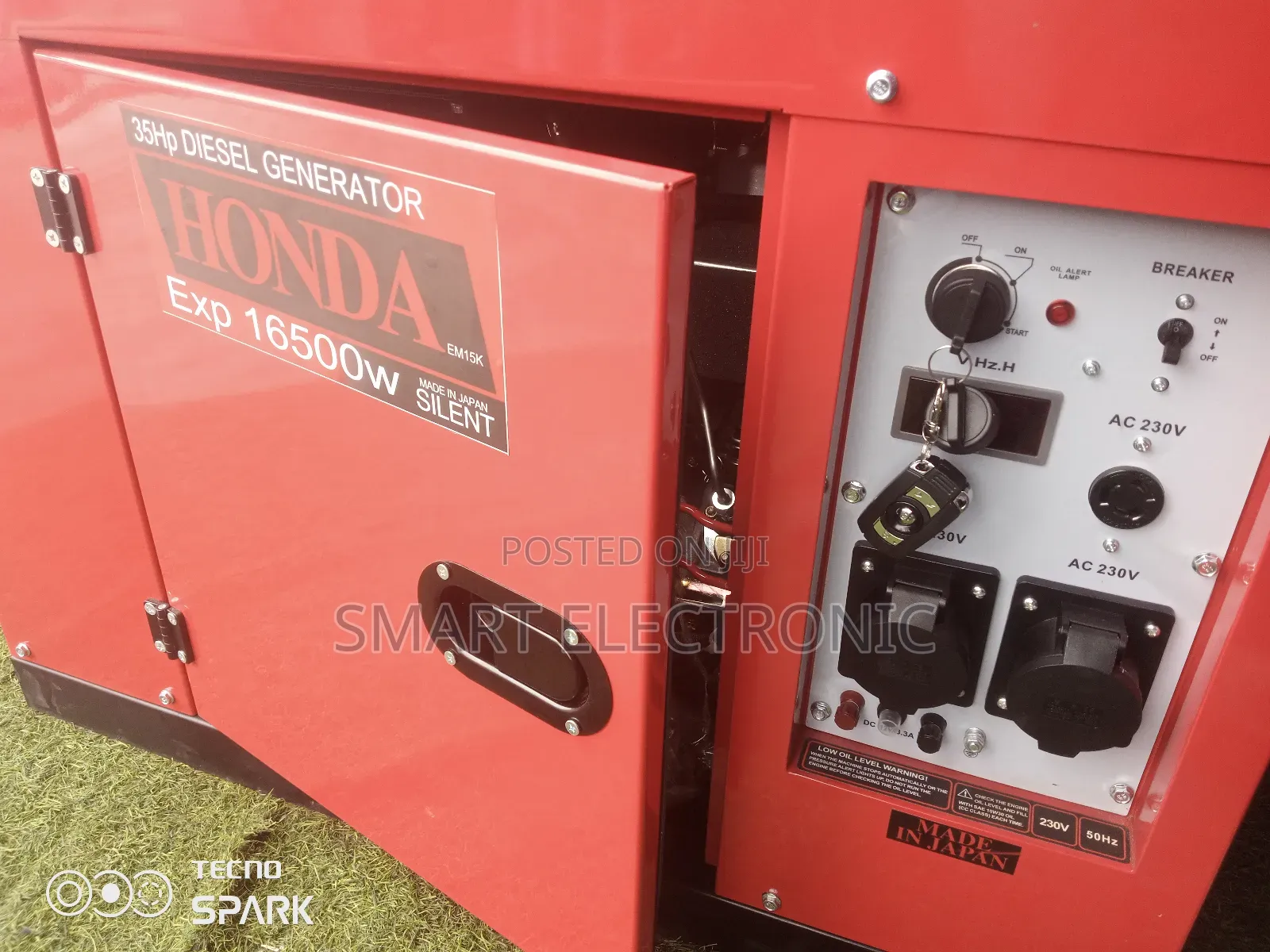Valuable Honda Diesel Generator 15kva Remote Control Start